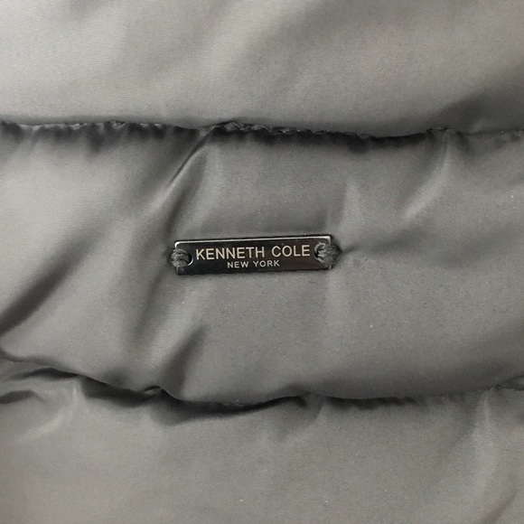 KENNETH COLE Faux Fur Trimmed Hooded Puffer Jacket - Picture 10 of 13